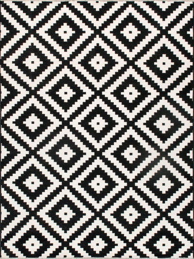 Canvello Modern Design Power Loomed Polyster & Chenille Area Rug-10'5" X 13'5"