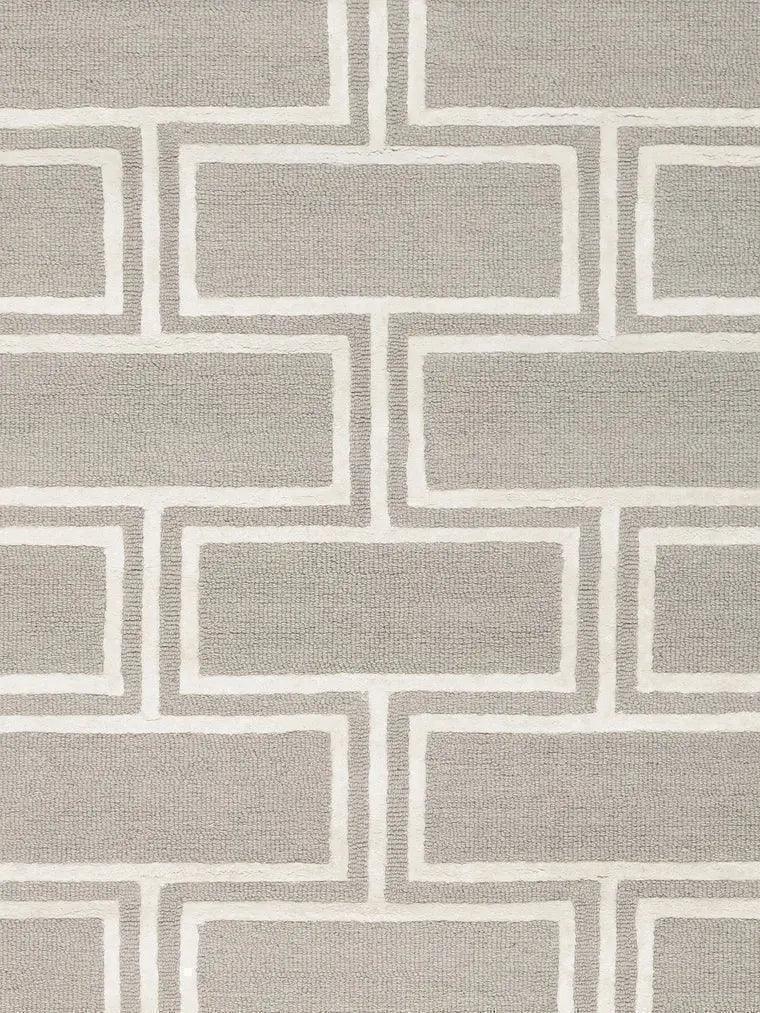 Canvello Modern Flat Weave Wool Area Rugs - 12' X 15' - Canvello