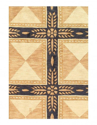 Canvello Modern Genuine Nepal Rug 6' X 9' - Canvello