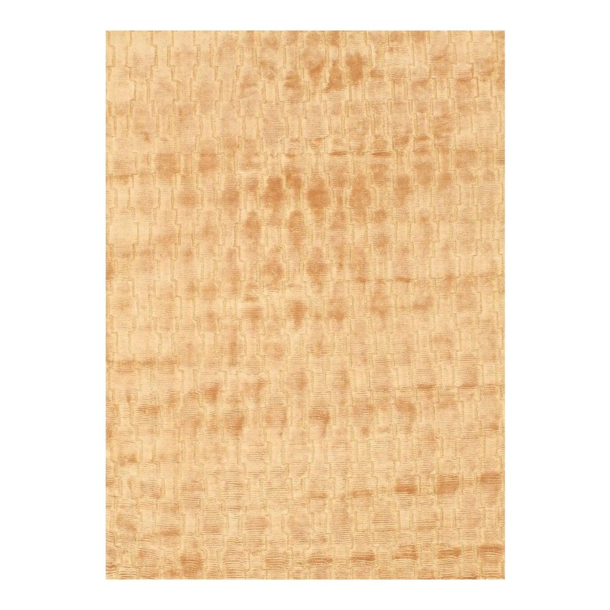 Canvello Modern Hand Knotted Silk Rug - 4'3" x 5'11"
