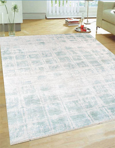 Canvello Modern Hand - Knotted Silk Runner - 3'1" X 8'5" - Canvello