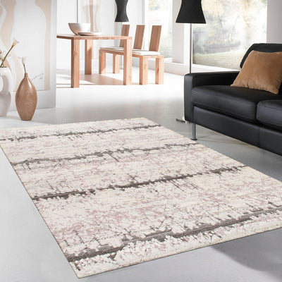 Canvello Modern Hand-Knotted Wool Area Rug- 5'11" X 9' 1"
