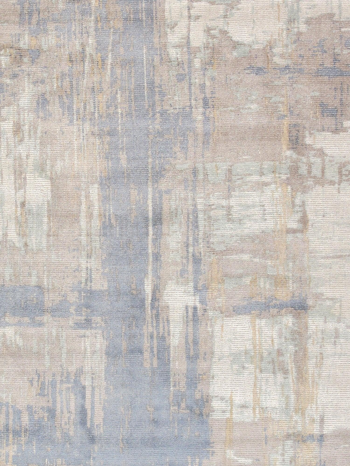 Canvello Modern Hand - Loomed Bamboo Silk & Wool Area Rug - 8' X 10' - Canvello