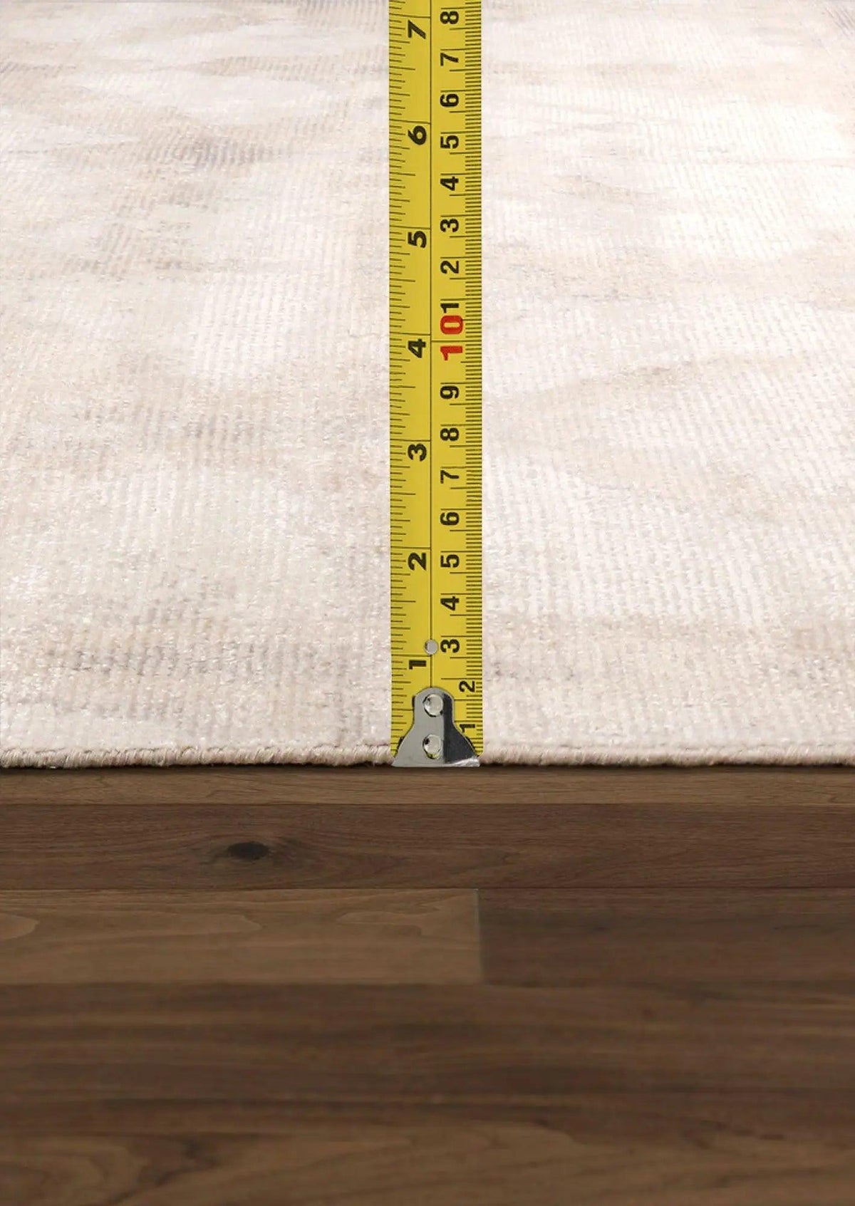Canvello Modern Hand - Loomed Ivory And Gold Rug - 10' X 14' - Canvello