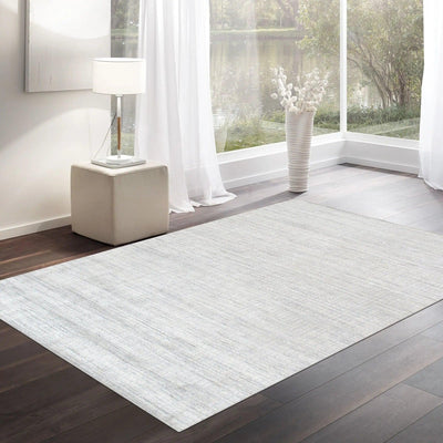 Canvello Modern Hand - Loomed Silk Area Rug - 12' X 15' - Canvello