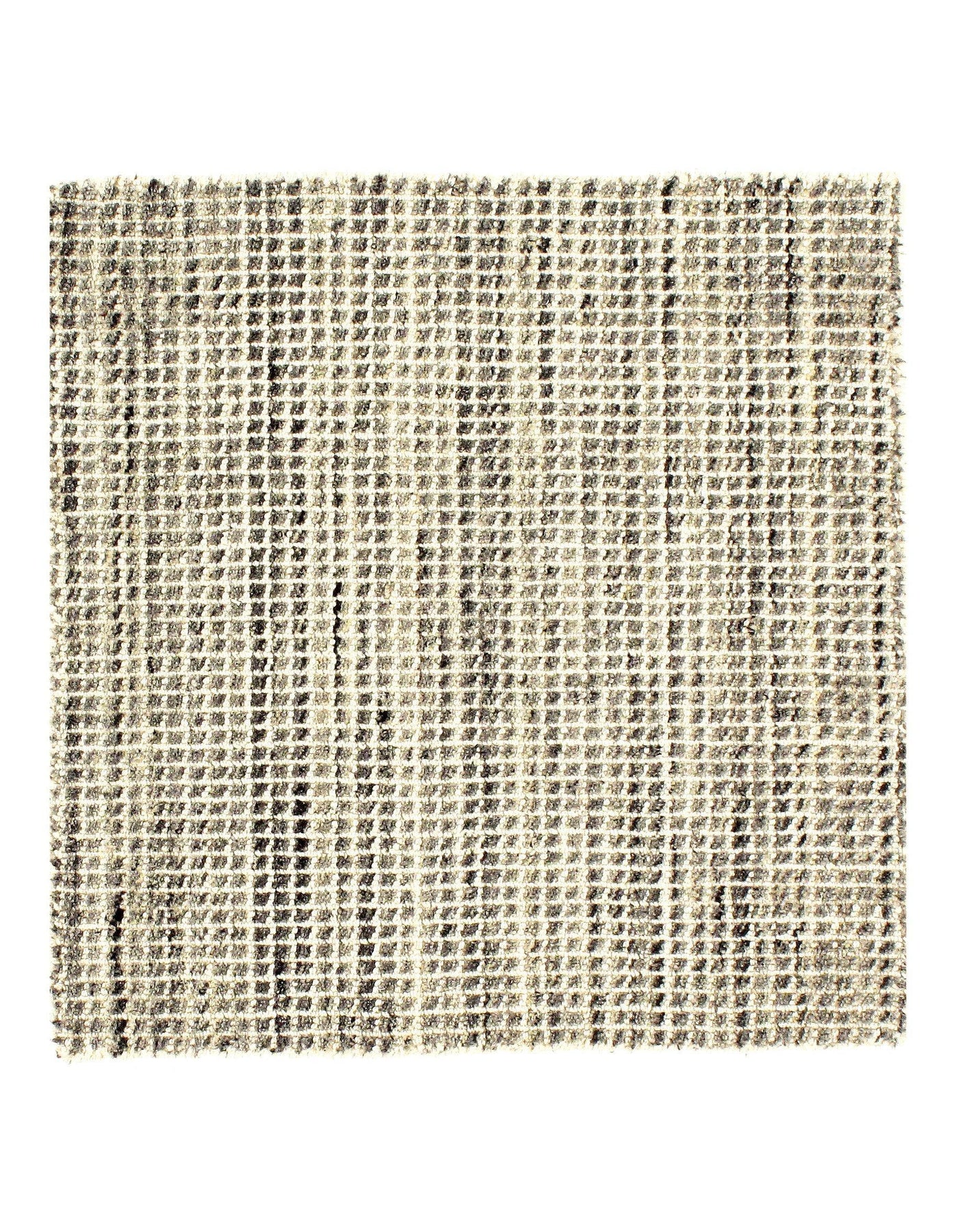 Modern Hand-made Bamboo Silk Indo Rug - 2' x 2' (Available in Different Sizes)
