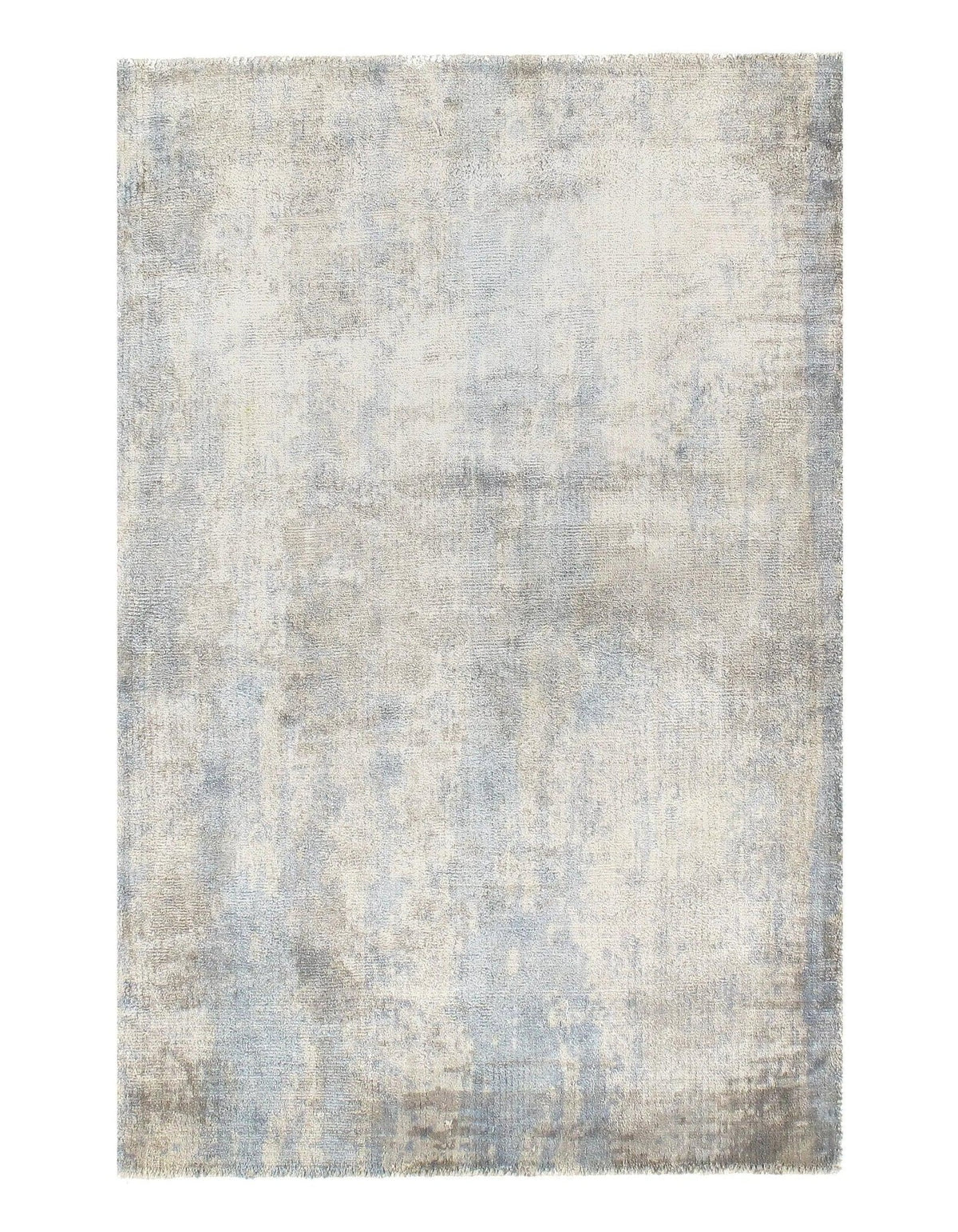 Canvello Modern Hand-made Bamboo Silk Indo Rug - 2' x 3' (other sizes available by order)