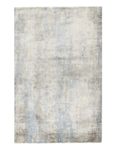 Modern Hand-made Bamboo Silk Indo Rug - 2' x 3' (other sizes available by order)