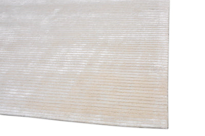 Canvello Modern Hand - Tufted Beige Silk & Wool Area Rug - 12' X 15' - Canvello