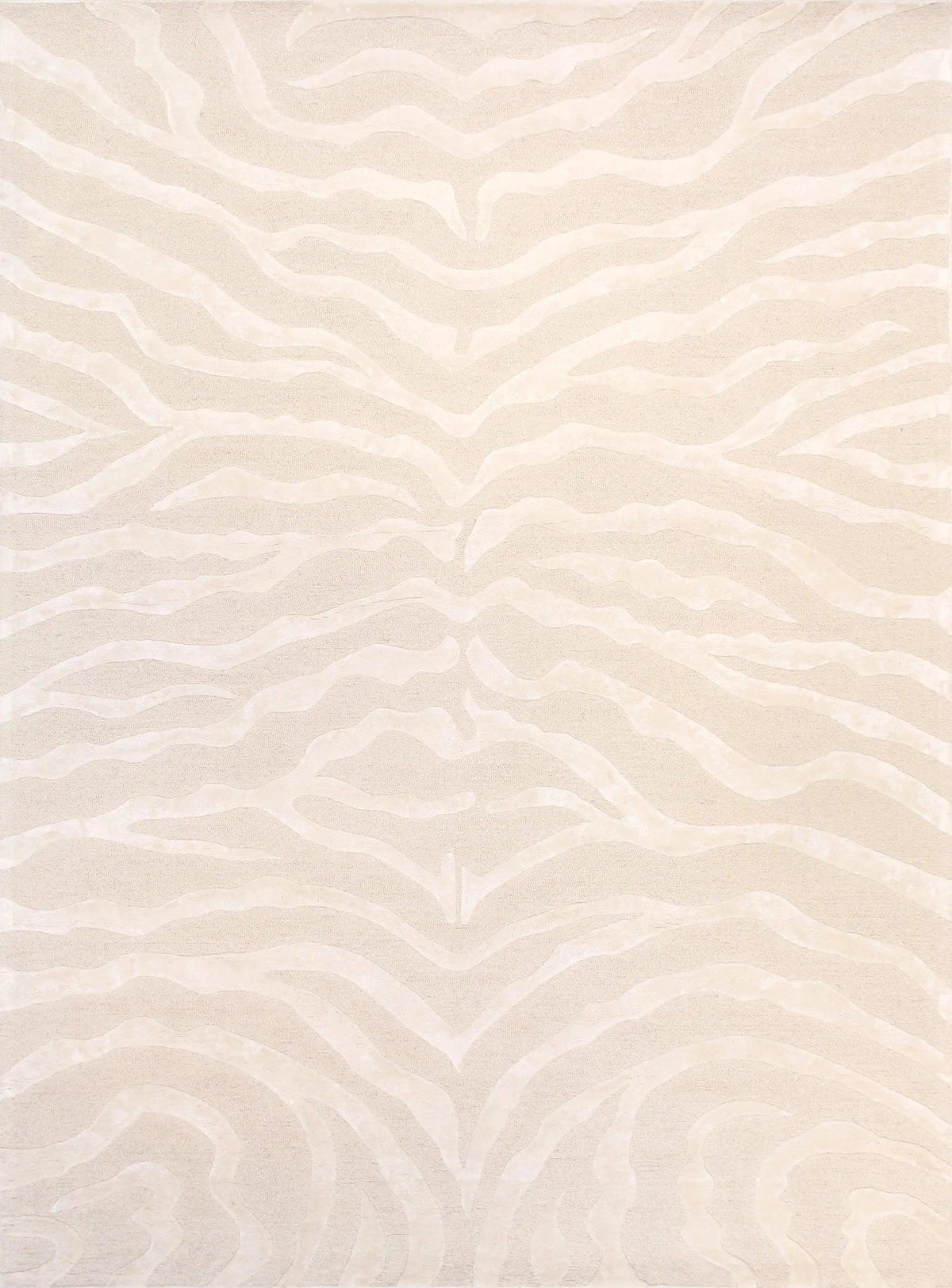 Canvello Modern Hand-Tufted Ivory Area Rug - 12' X 15'
