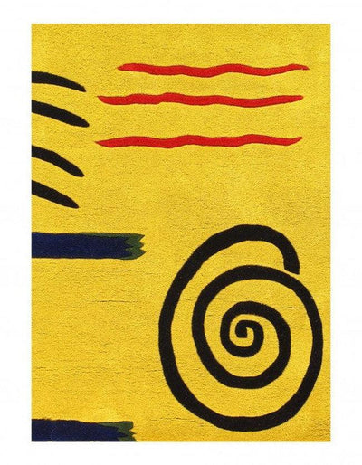 Canvello Modern Hand Tufted Wool Yellow Area Runner - 2'6" X 8' - Canvello