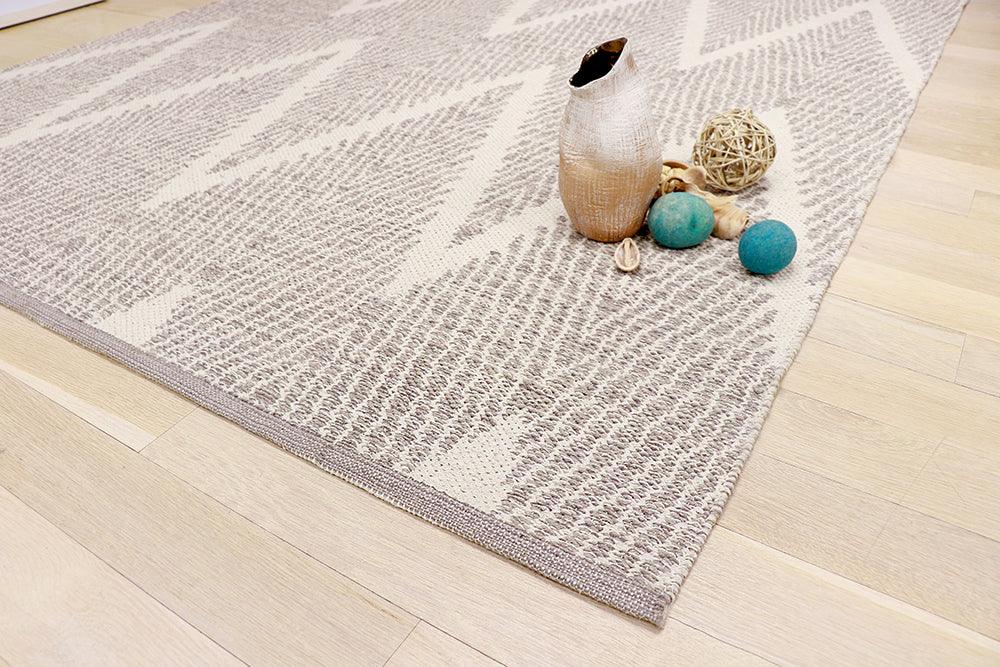 Canvello Modern Hand - Woven Cotton Area Rug - 4' X 6' - Canvello