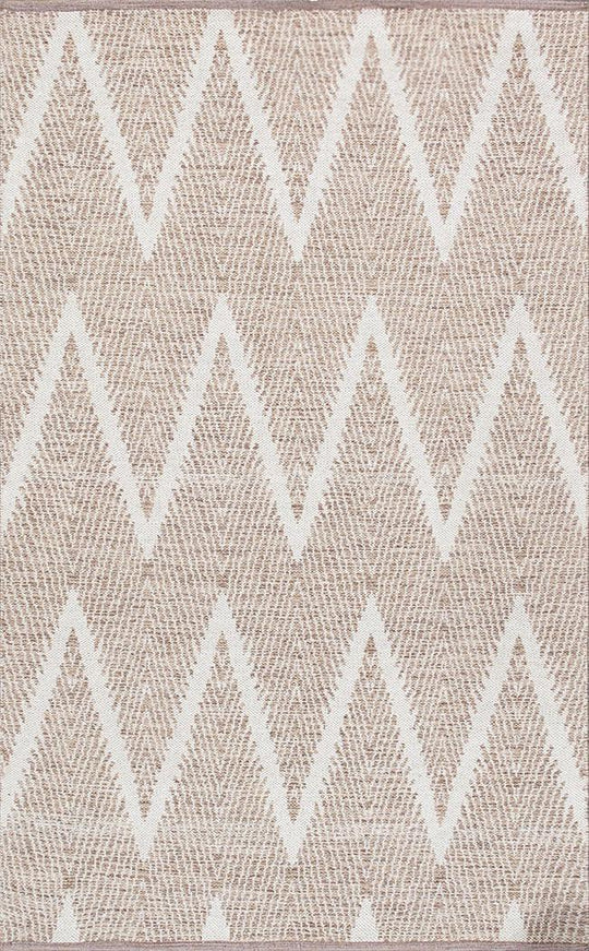 Canvello Modern Hand-Woven Cotton Area Rug- 4' X 6'