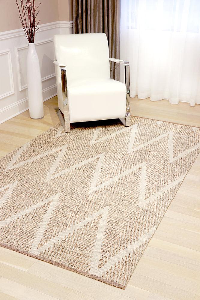 Canvello Modern Hand - Woven Cotton Area Rug - 4' X 6' - Canvello