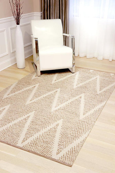 Canvello Modern Hand - Woven Cotton Area Rug - 4' X 6' - Canvello