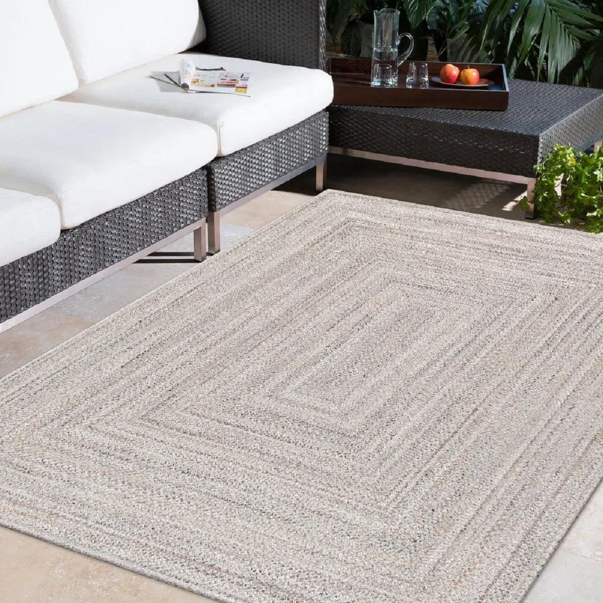 Canvello Modern Handmade Indoor/Outdoor Area Rug - 12' x 15' - Canvello