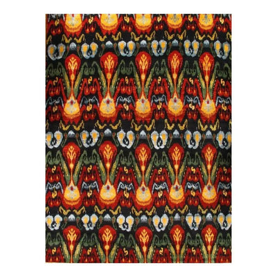 Canvello Modern Ikat Design Rug - 8'10" X 11'10" - Canvello