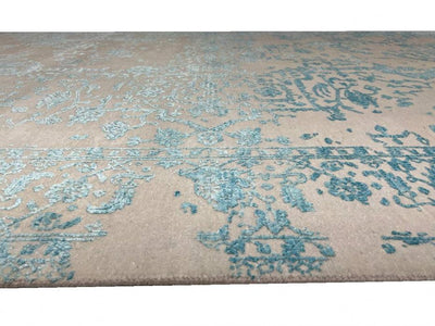 Canvello Modern Light Blue Rugs For Living Room - 6' X 8'11'' - Canvello