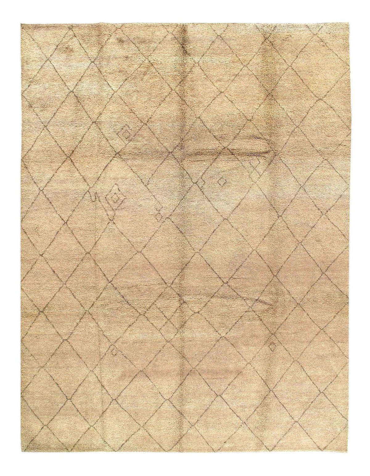 Canvello Modern Moroccan Rug - 9′ X 12'