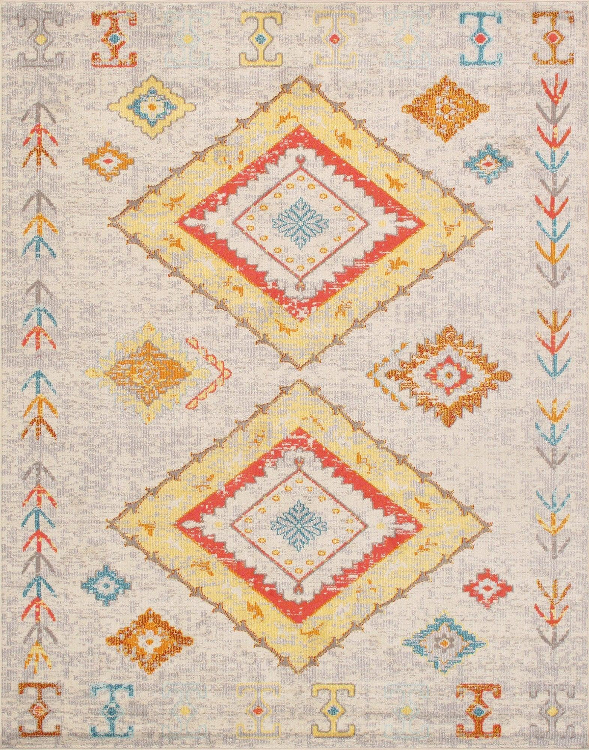 Canvello Modern Power Loom Area Rug- 2' 0" X 3' 0"