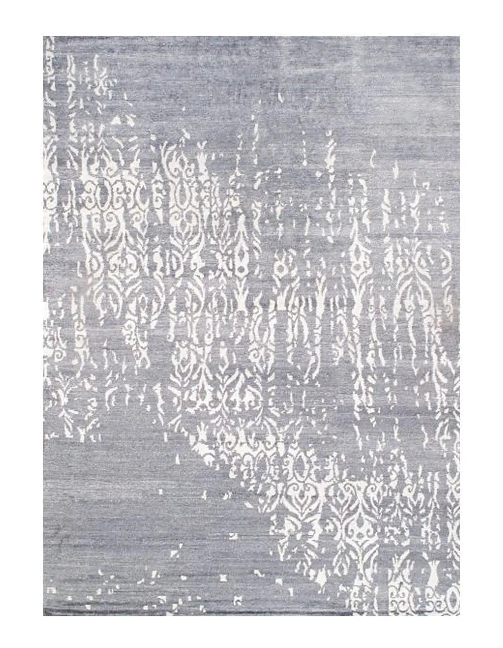 Canvello Modern Silk and wool Rug- 9' X 12'