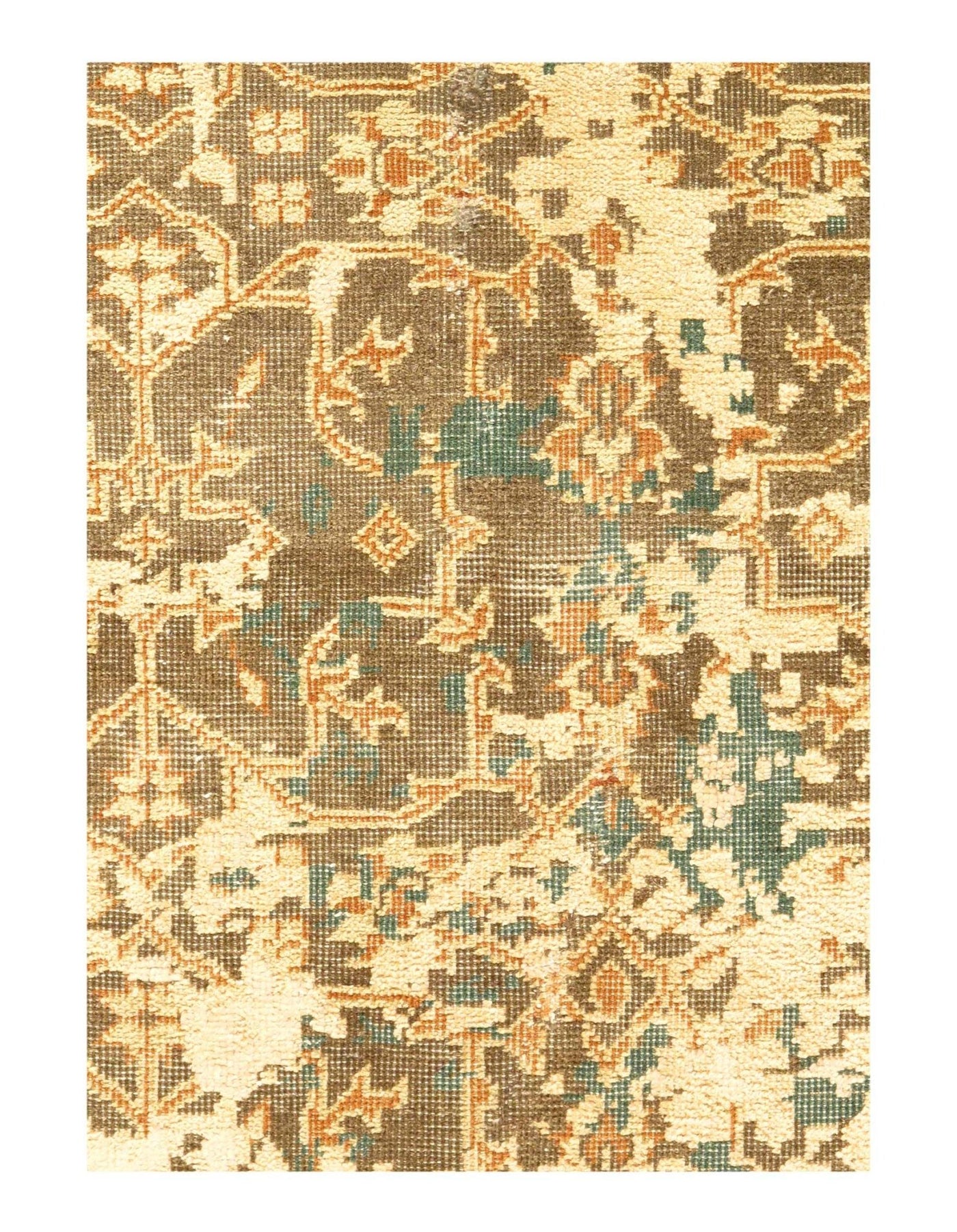 Canvello Modern Wool & Bamboo Silk Hand Knotted Area Rug - 5'1" X 7'5" - Canvello