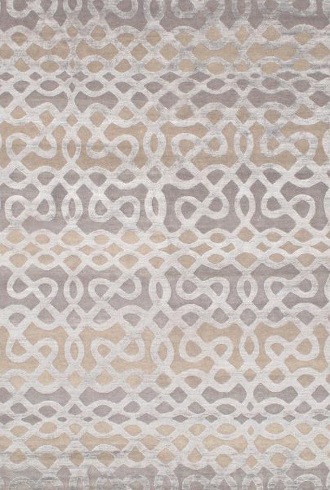 Java Cavallo Wool Rug Canvello Modern wool & Silk Rug - 6'1'' X 9' - Canvello