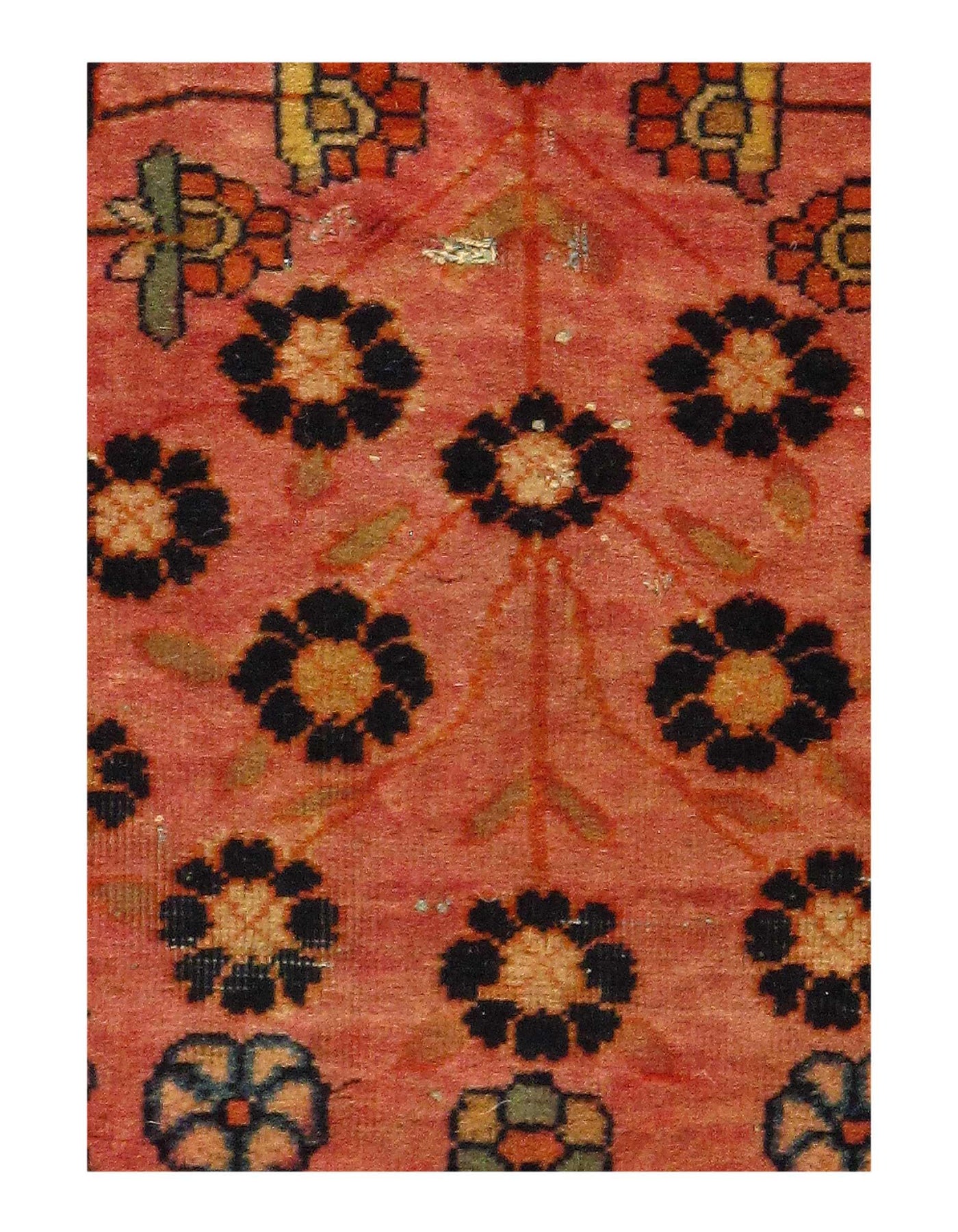 Canvello Mohtashem Kashan Flat Weave Wool Rug - 8'5'' X 10'7''