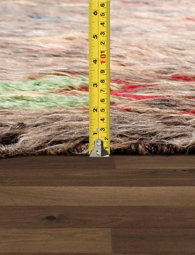 Canvello Moroccan Handmade Wool Rug - 7'10" X 9'7"