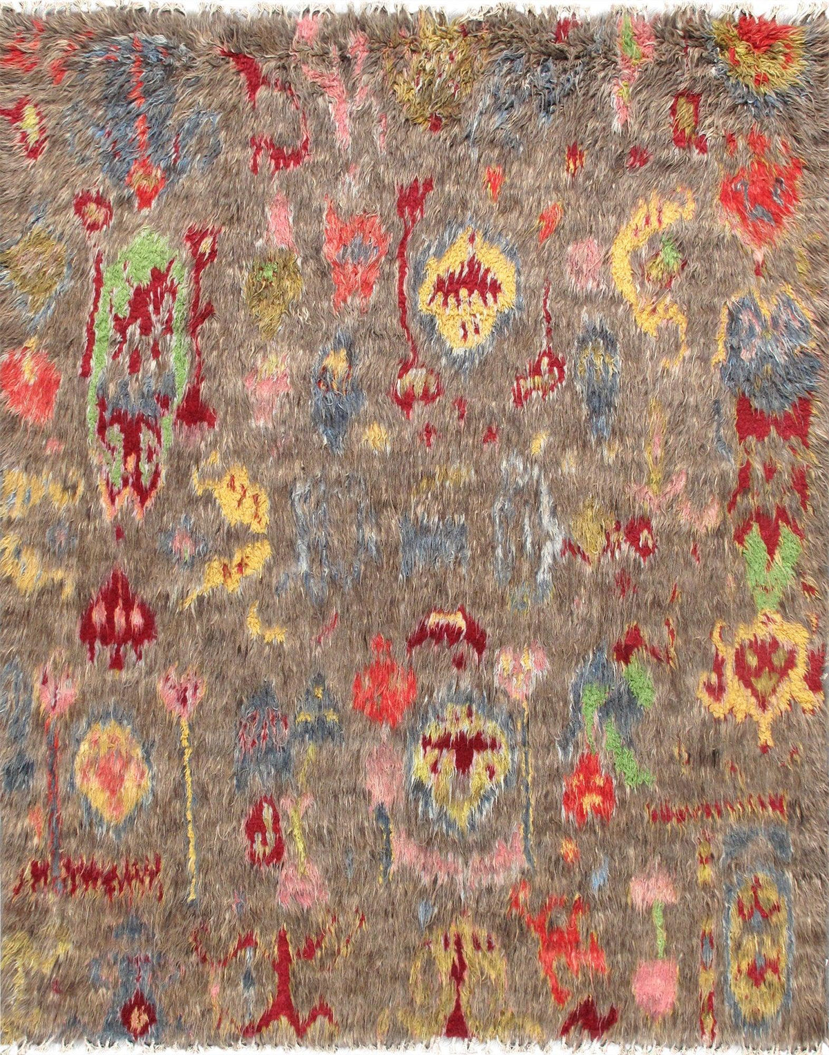 Canvello Moroccan Handmade Wool Rug - 7'10" X 9'7"