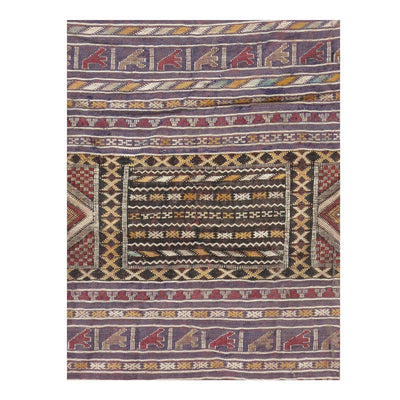 Canvello Moroccon Sumak Weave 6'8"x 9'5" - Canvello