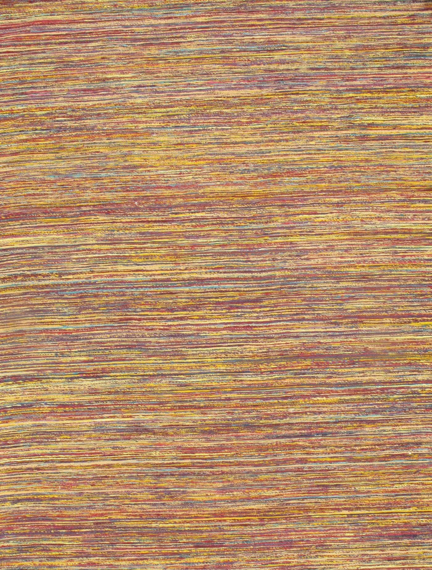 Mulit color Flat-weave Tufted Sari Silk - 6' X 9' - 9' X 12'