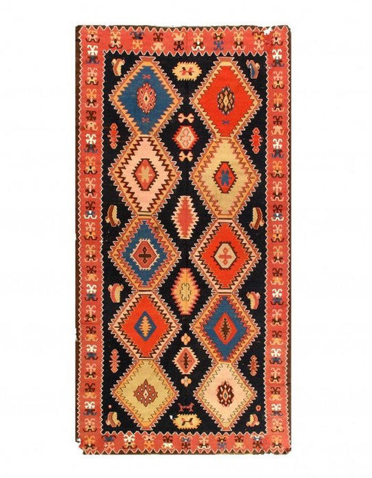 Canvello Multi Color Antique Russian Kazak 5'11'' X 11'8''