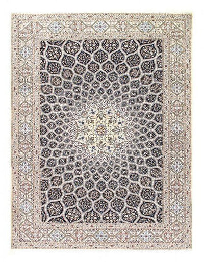 Canvello Multi Color Fine Hand Knotted Silkroad silk & wool Habibian Nain - 8'6" x 11'6' - Canvello