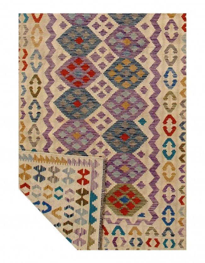 Canvello Multi color Flat weave kilim - 6'''X 9' '' - Canvello