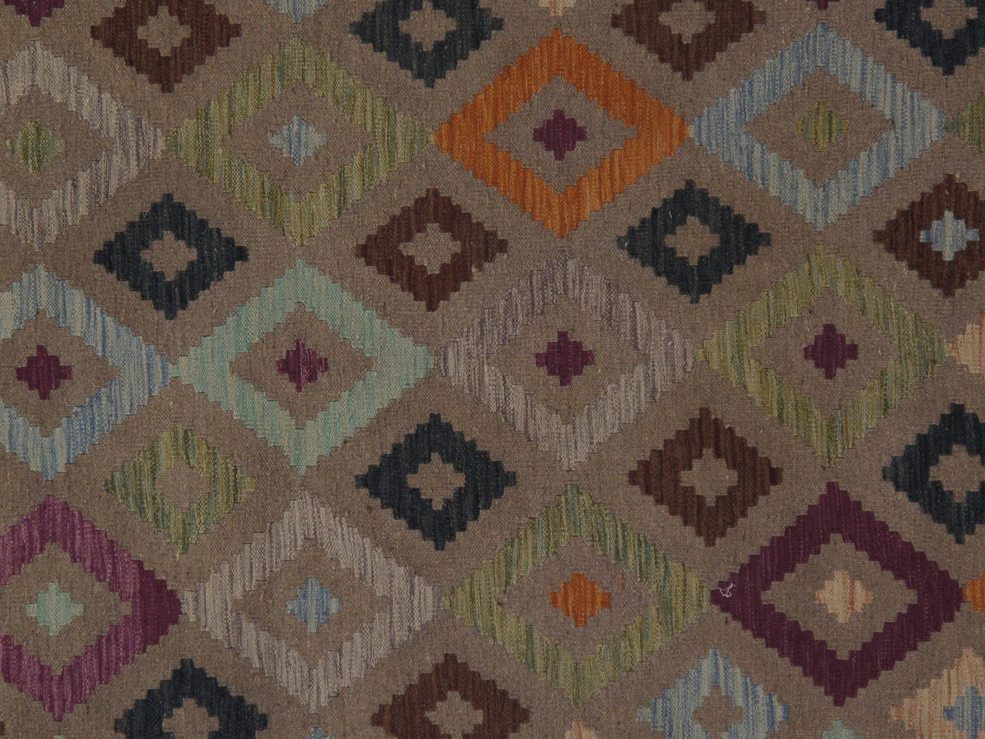 Canvello Multi color Flat weave kilim - 8'1'' X 11'6'' - Canvello