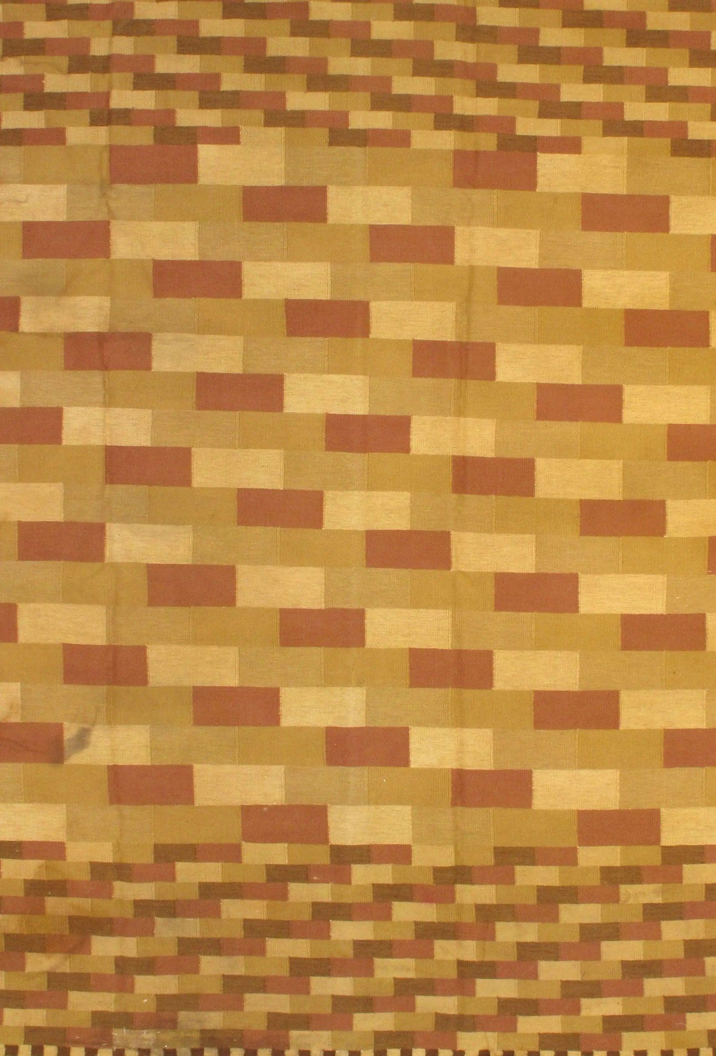 Multi color Flat weave kilim rug 6'.4'' X 9'.4''