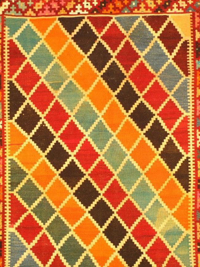 Canvello Multi color Hand knotted North West Kilim - 4'7'' X 7'4''