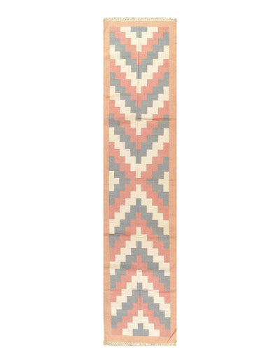 Canvello Multi Color Hand Woven Runner 2'9'' X 11'9'' - Canvello