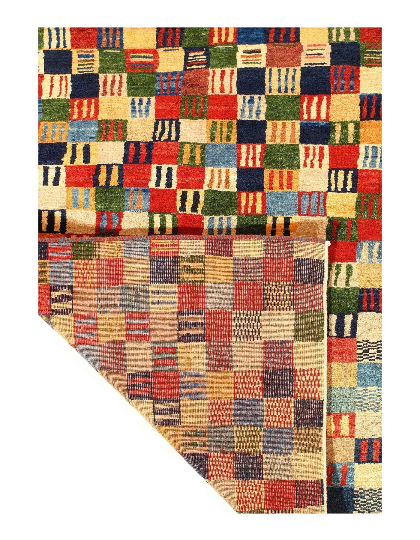 Canvello Multi Color Silkroad Gabbeh Rug - 3' X 5' - Canvello