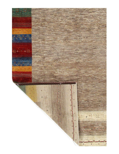 Canvello Multi Color Silkroad Gabbeh Rug - 7'2" x 11' - Canvello