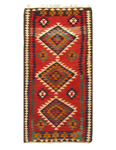 Canvello Multi Color Silkroad Kilim - 4′4″ × 8′6″ - Canvello