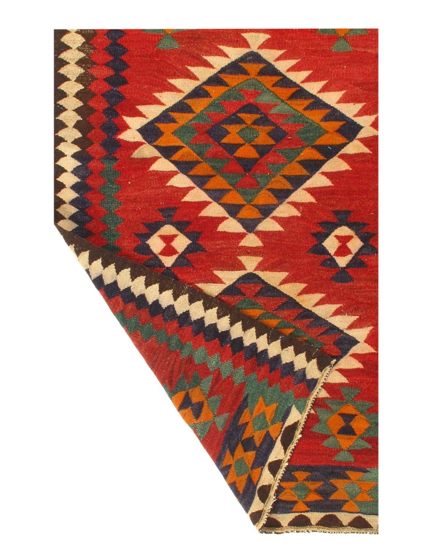 Canvello Multi Color Silkroad Kilim - 4′4″ × 8′6″ - Canvello