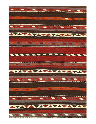 Canvello Multi Color Silkroad Kilim - 5′7″ × 9′ - Canvello