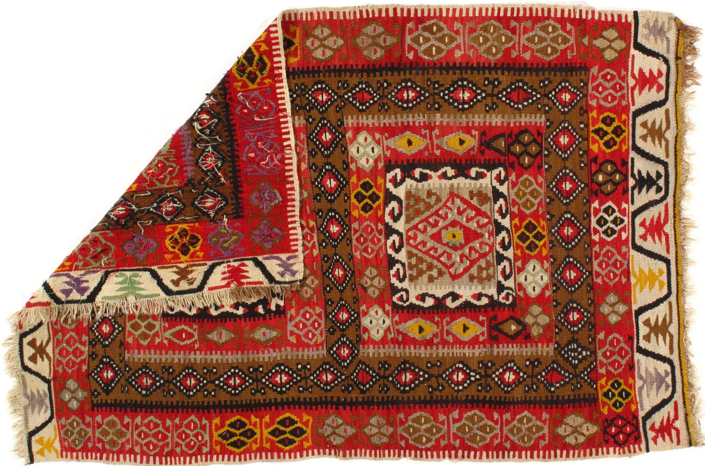 Canvello Multi Color Silkroad Kilim Rugs - 3' X 5' - Canvello