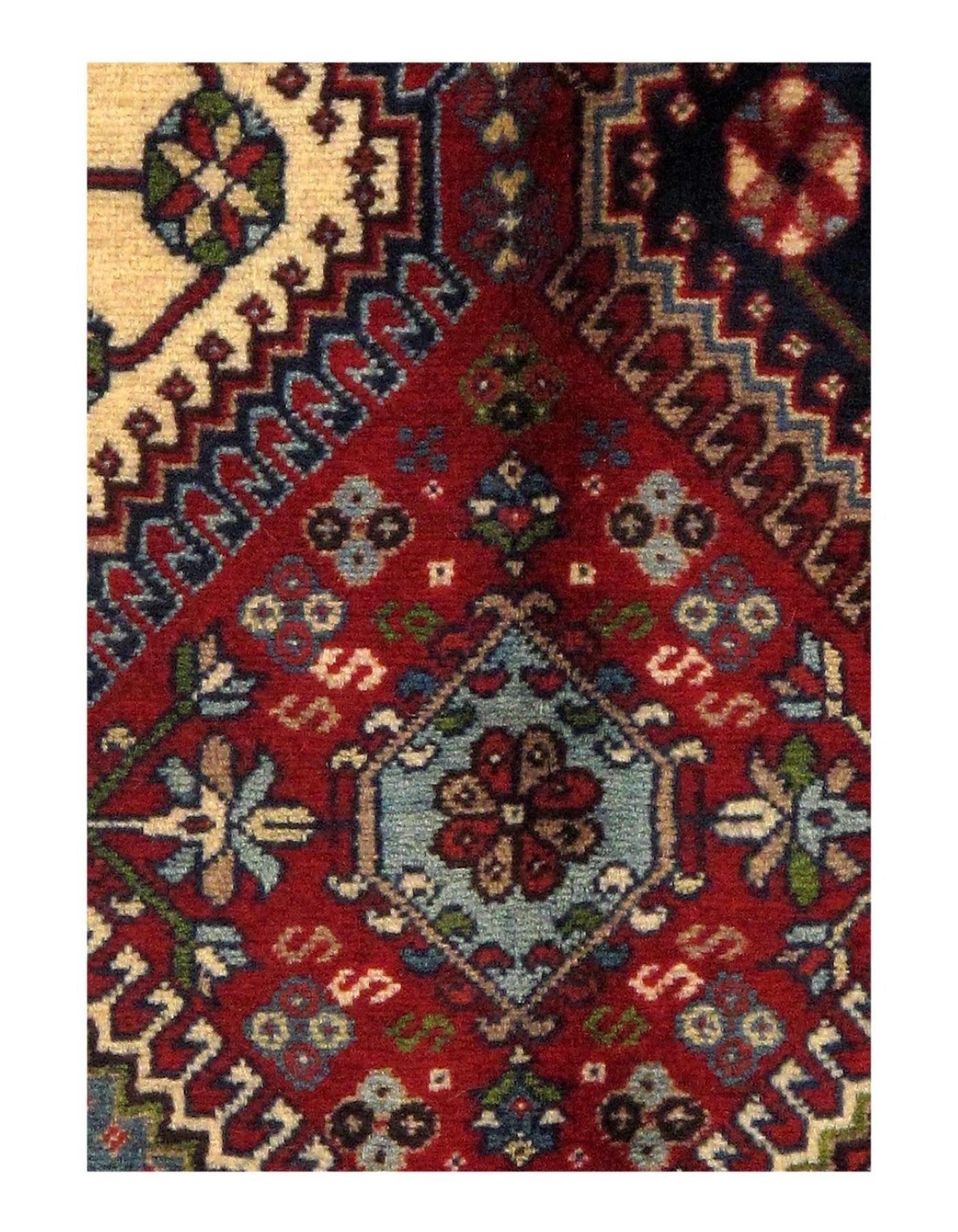 Canvello Multi color Silkroad Yalameh Rug - 3' X 5' - Canvello