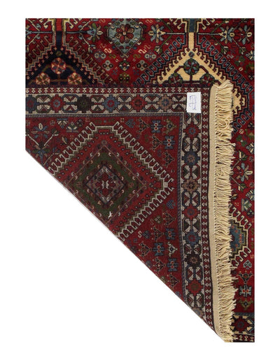 Canvello Multi color Silkroad Yalameh Rug - 3' X 5' - Canvello