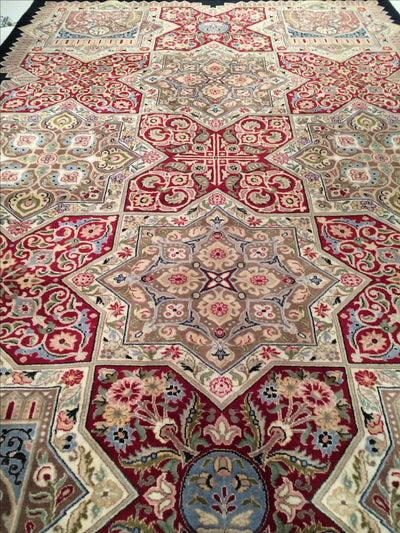 Canvello Multi color Tabriz Design Rug 4'8'' X 7'2'' - Canvello