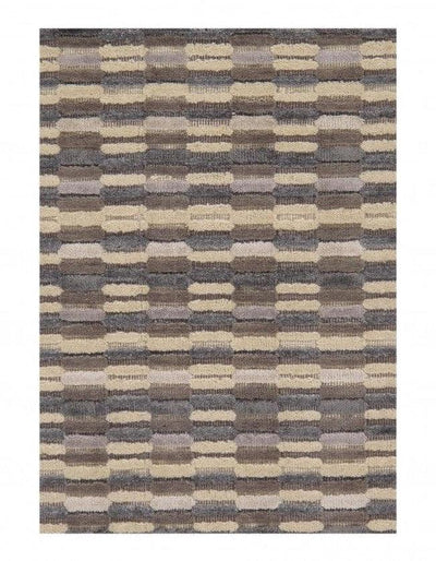 Canvello Multi Modern fine hand knotted Rug 8' x 10' - Canvello