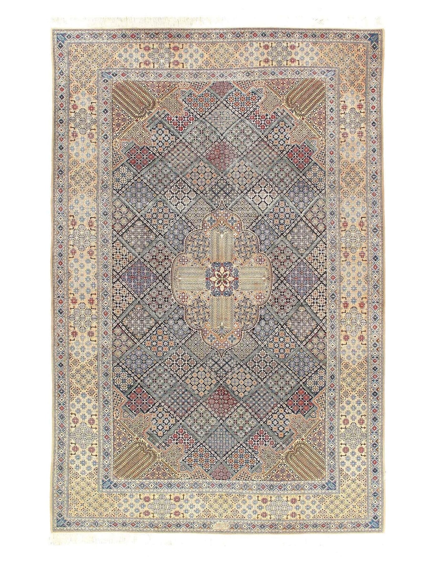 Canvello Nain singe Habibian Silk & wool - 6'6'' X 10'6'' - Canvello